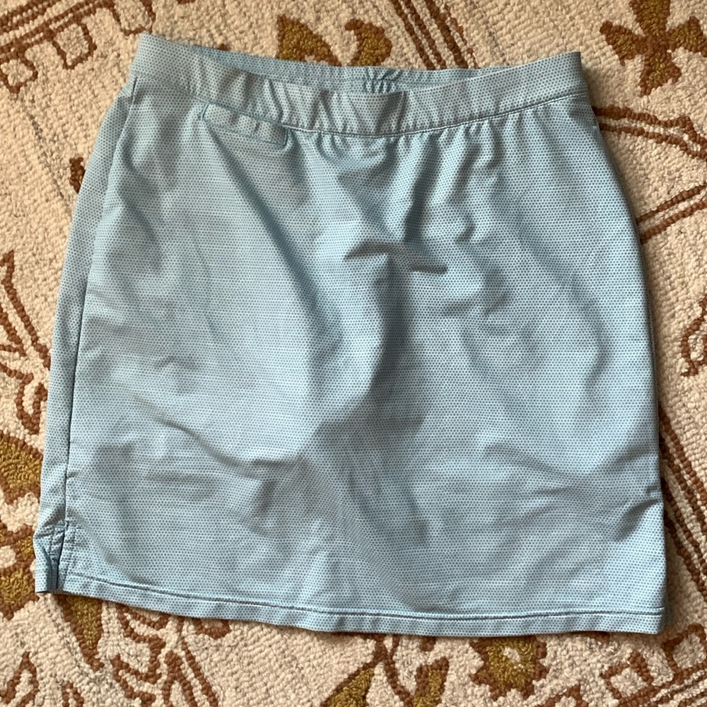 🩵PETER MILLAR Light Blue Golf Skort